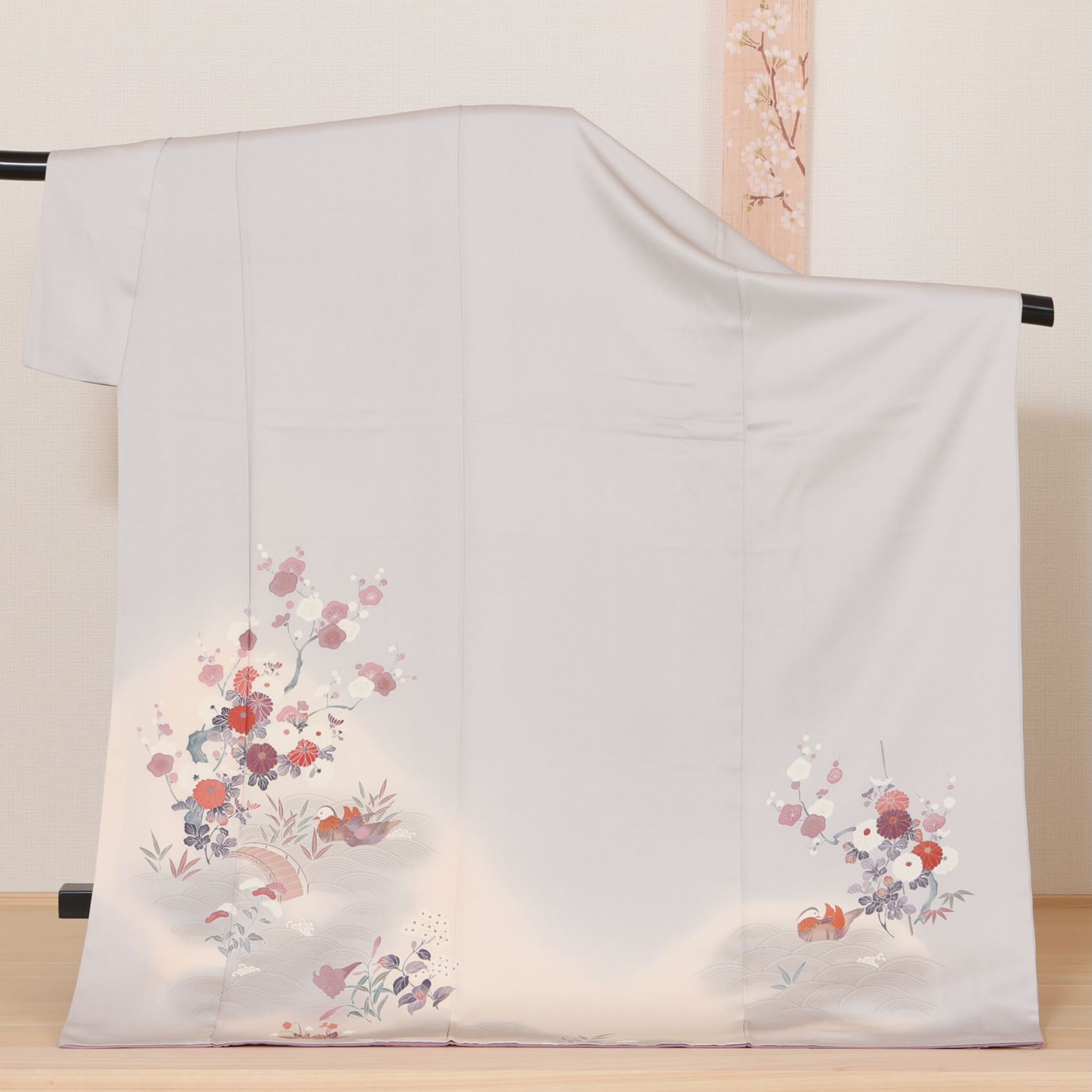 梅文様訪問着｜乙な着